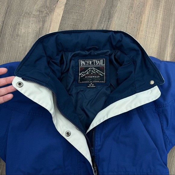 Pacific Trail Kids' Active Jacket Hooded Blue Size Medium 10/12 - Picture 6 of 12